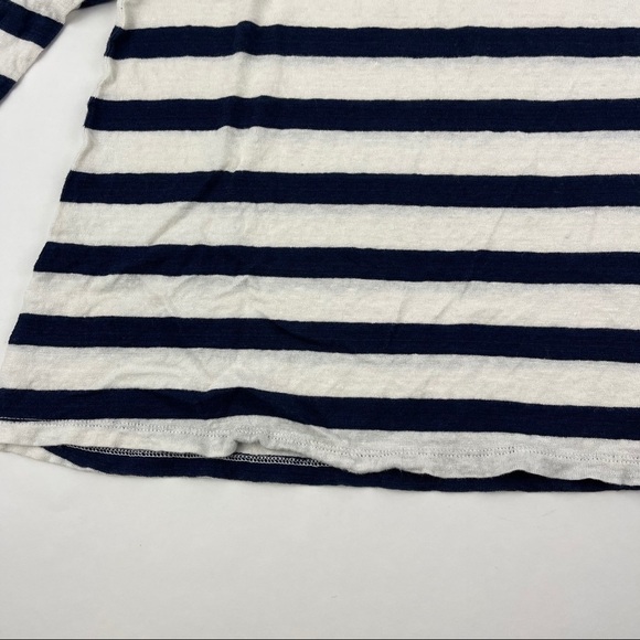 Gap Womens Shirt, Blue White Striped Small - Picture 4 of 6